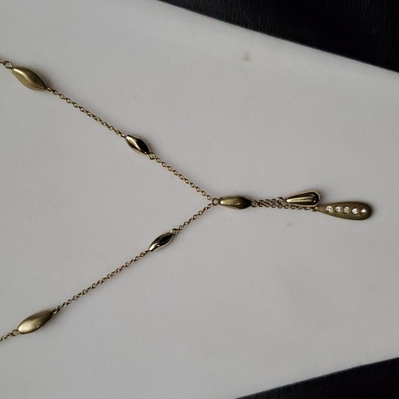 Vintage SAQ for Avon gold tone necklace - Picture 1 of 4